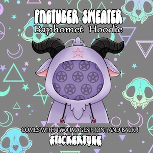Pull Baphomet violet | PNGTuber Pull | Actifs Twitch