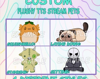 Custom TTS Stream Pet | 4 Style Options | Discord | Twitch