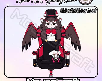 Husk | HH Gaming Chair | Fan Art | VTuber-PNGTuber Assest | Twitch Assets