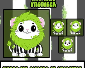 Lion-Juice | Premade PNG Tuber | Veadotube | Discord | Twitch