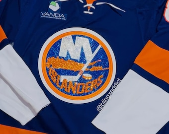 Custom Bling NFL, NBA, NHL, or Mb Jersey – Choose Team, Crystal Type, & Size | Swarovski or Glass Rhinestone