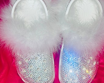 Crocs bling personalizzati in cristallo Swarovski