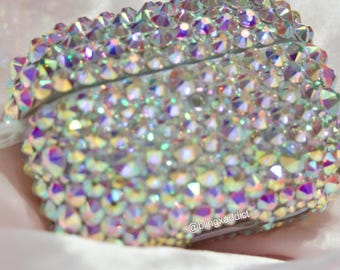 Crystal Rhinestone AirPods Case: Bedazzled Bling Cover