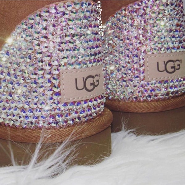 Swarovski Crystal Custom UGG Classic II Boots