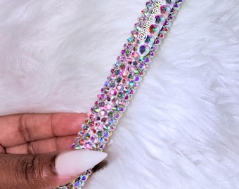 Handmade Bling Apple Pencil Case | Rhinestone Stylus Holder (1st, 2nd Gen, Pro)