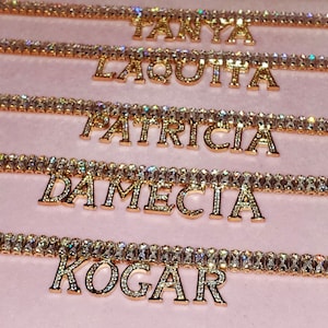 Diamond Bae - Custom English Necklace