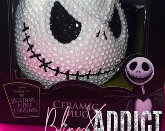 This Is Halloween Crystal Jack Skellington 19oz Ceramic Mug