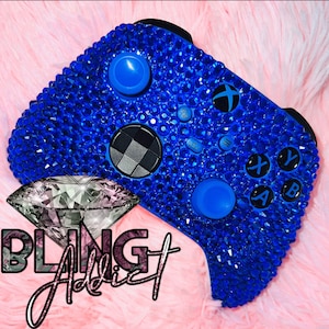 Custom Bedazzled Xbox Bling Wireless Controller