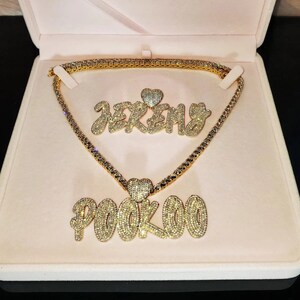All This Love CZ Custom Necklace