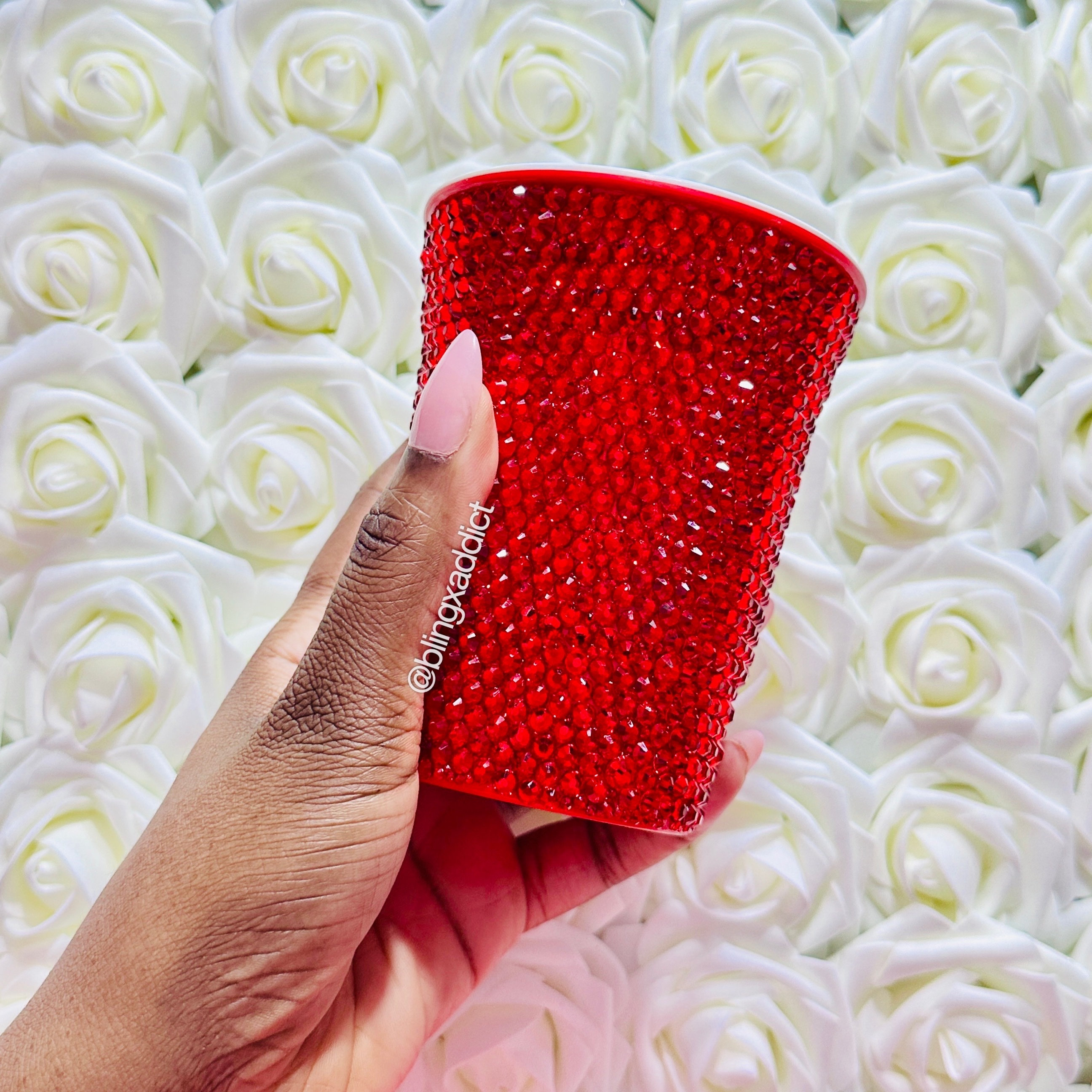 Crystal Bling Reusable Solo Cup | 16oz or 20oz - Etsy
