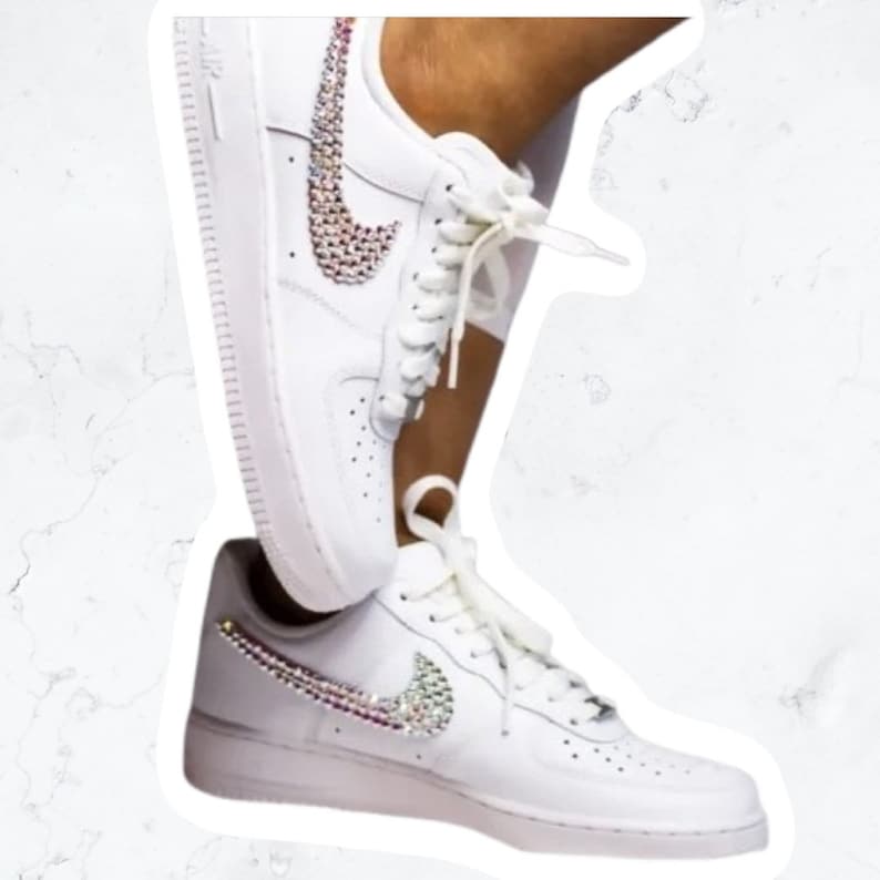 bedazzled nike air force 1