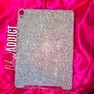 SWAROVSKI iPadケース Custom SWAROVSKI Crystal Bling iPad Protective Case for