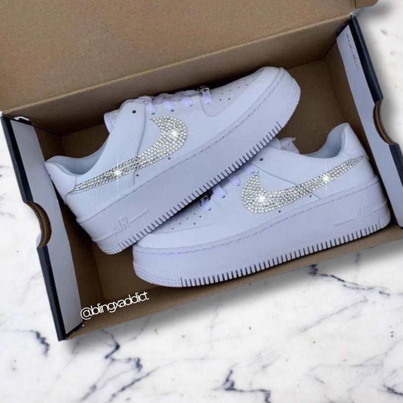 swarovski crystal nike air force 1