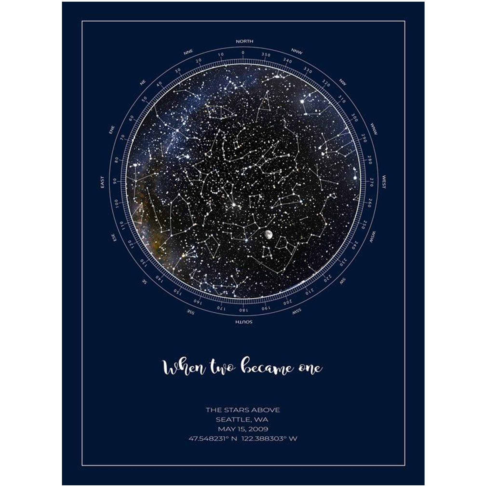 Star Chart The Night We Met