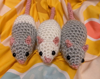 Topo / peluche all'uncinetto