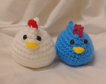 Stardew Valley chicken | crocheted plush