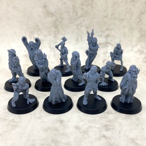 Moradores de cemitério | Miniaturas de 28 mm