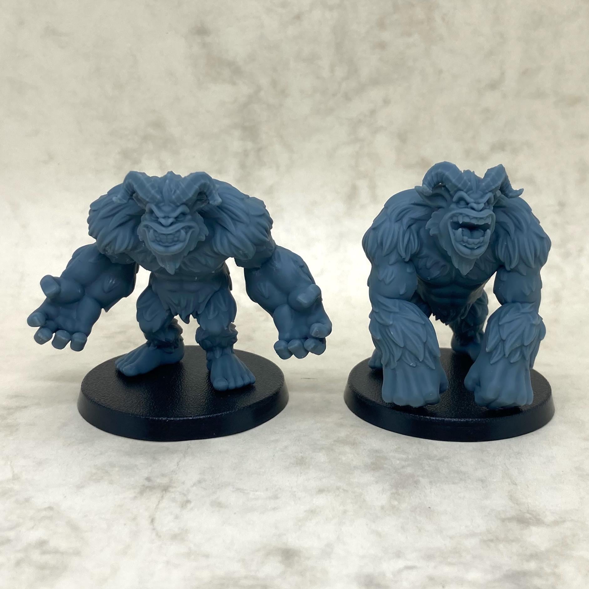 Yetis | 28mm - 32mm miniatures