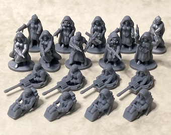 Nuns for Gaslands, Dark Future, Car Wars | 20mm miniatures