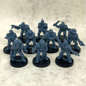 Space rogues (phase 1) | 28mm miniatures