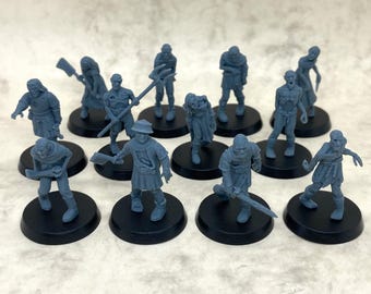 Zombie horde | 28mm miniatures