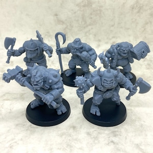 Ogre raiders | miniaturas de 28 mm - 32 mm