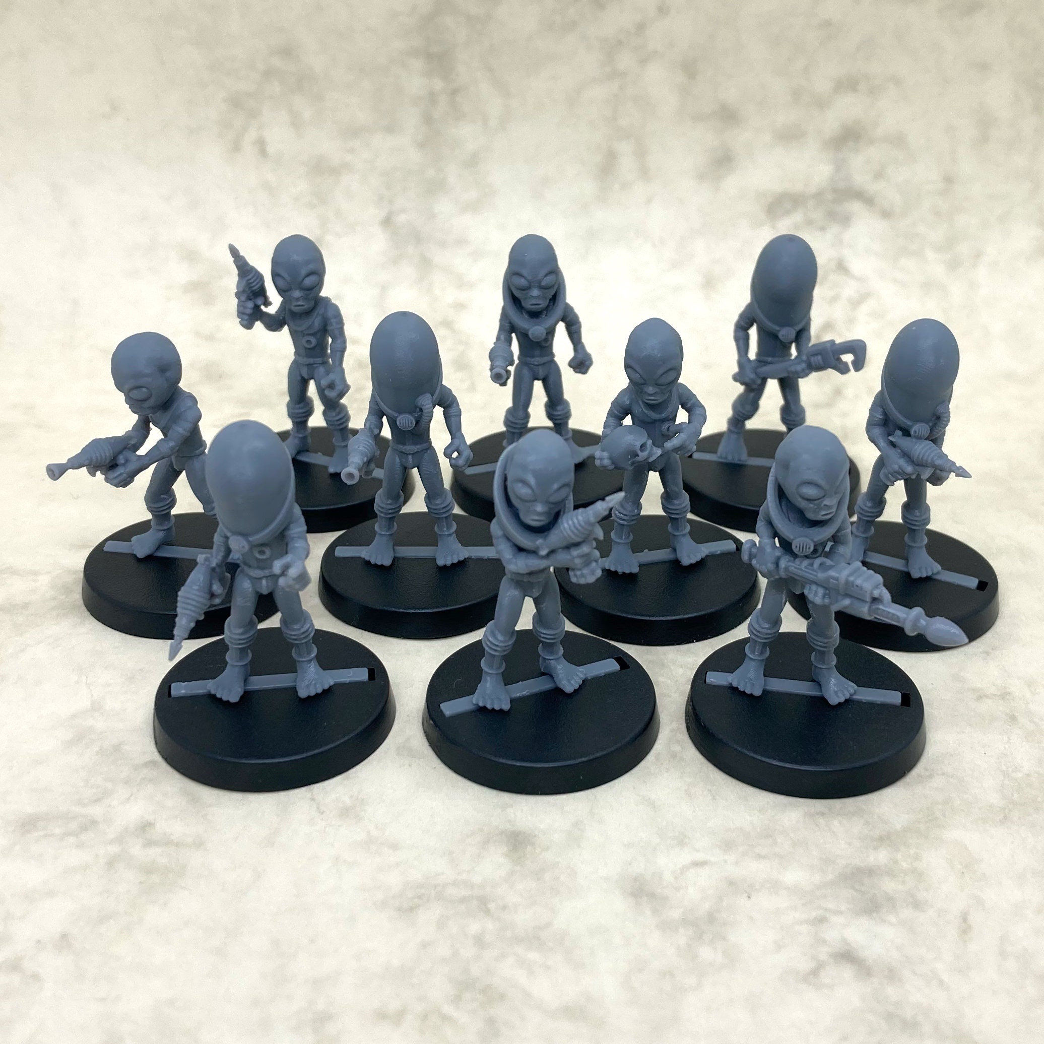 その他 Grey type Alien figure modeled object BIG 1/6 Jumpsuit Grey Alien figure Roswell area 51 UFO pilot