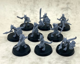 Kobold warband | 28mm miniatures
