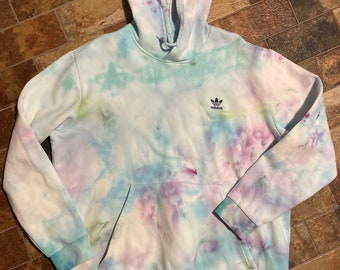 tie dye adidas sweater
