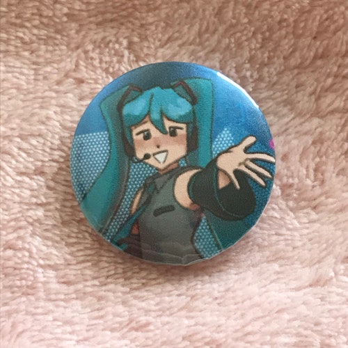 1.5 Hatsune Miku Buttons - Etsy