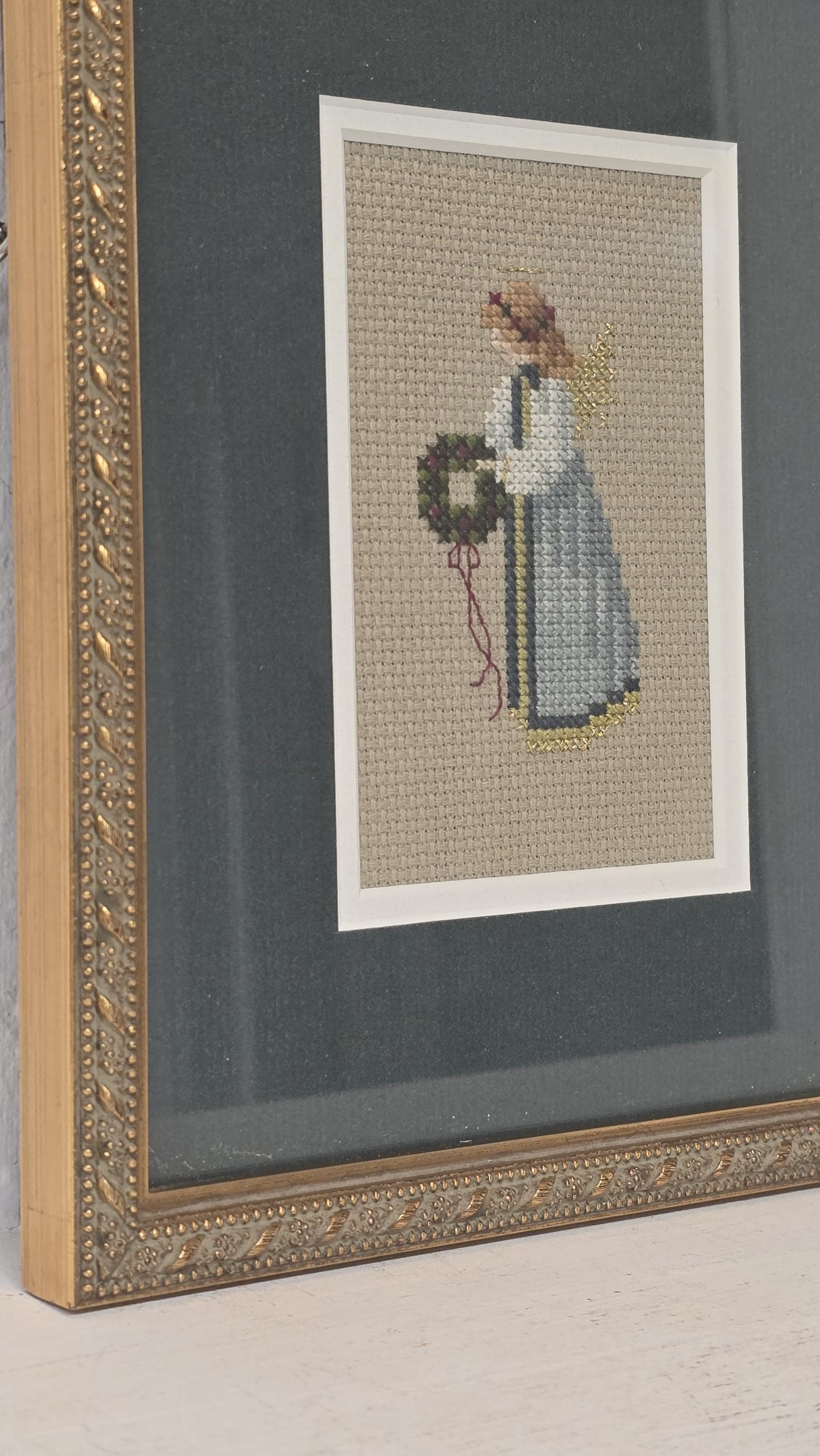 クロスステッチ刺繍　額縁入り OLY-K7584 オリムパスクロスステッチ刺繍キット ART GALLERY ミニ