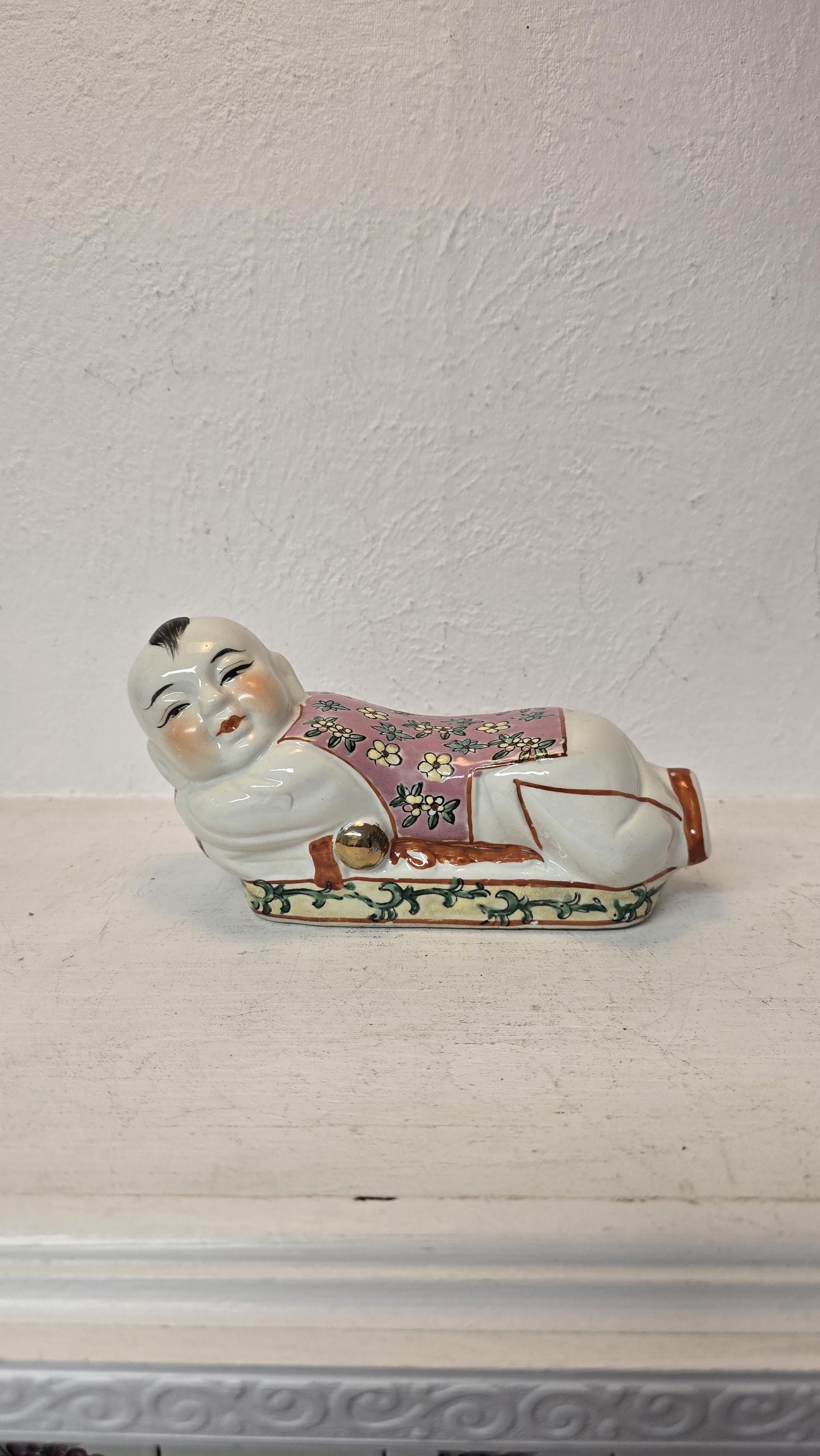 Chinese boy figurine - Etsy 日本