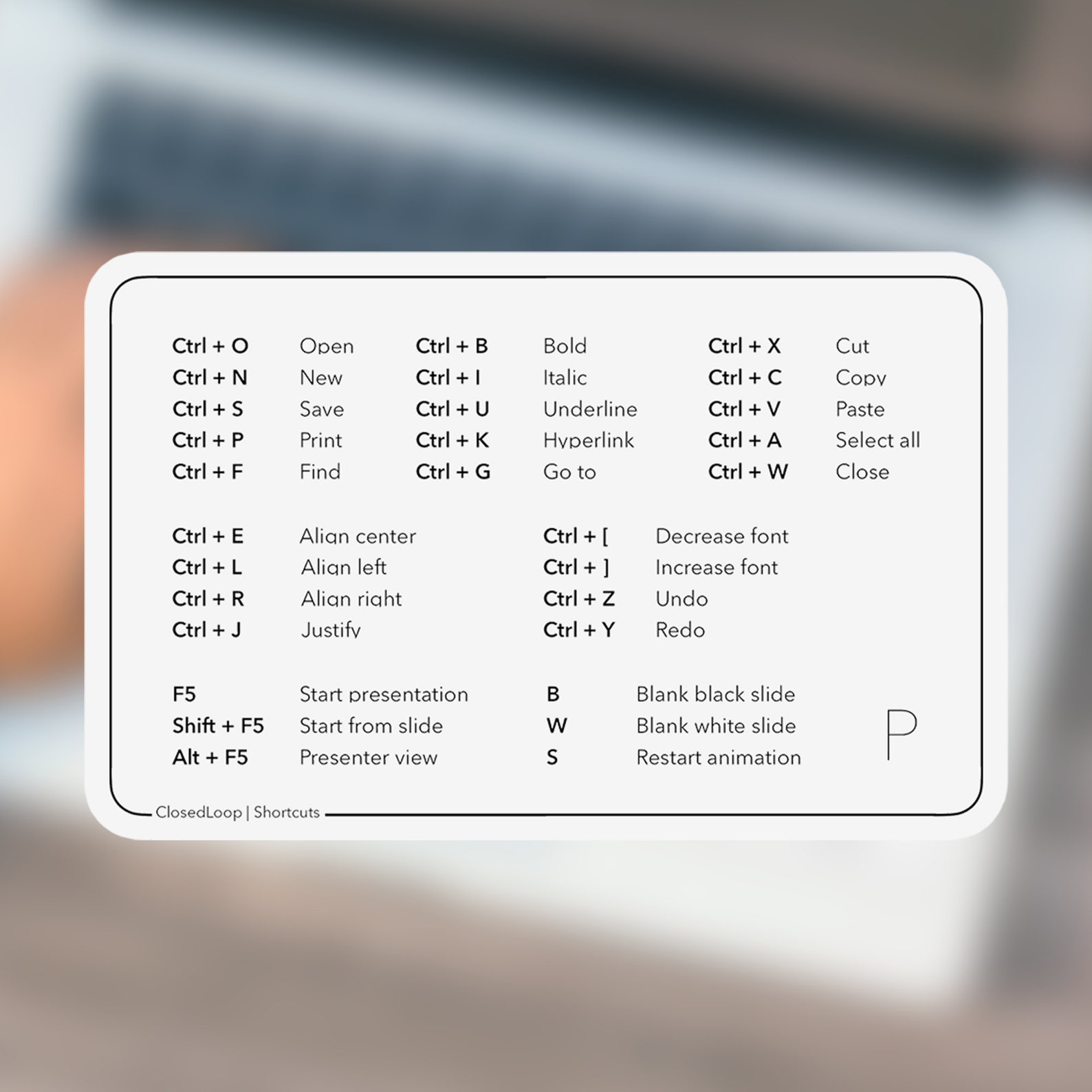 powerpoint keyboard shortcuts powerpoint keyboard shortcuts