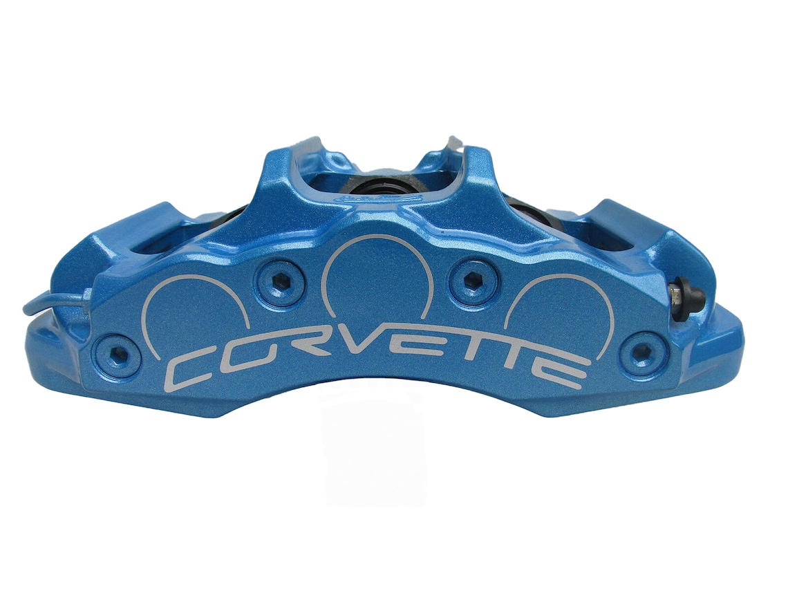 Corvette C6 Z06 Brake Caliper Decals High Temperature Etsy
