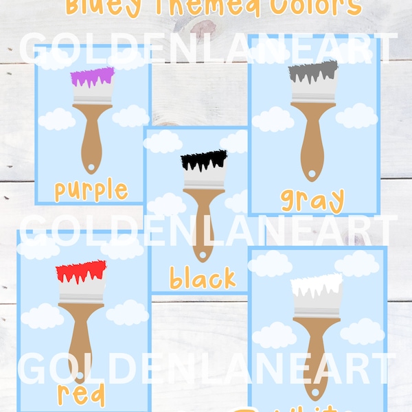 Classroom Bluey Decor Etsy