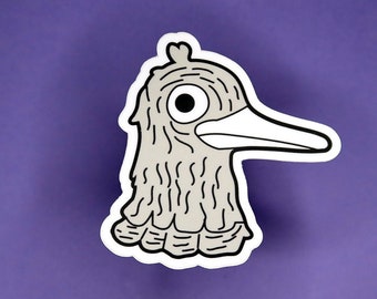 Dillard the Duck Waterproof Vinyl Sticker Decal