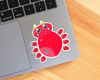 Kawaii Jelly Spider Waterproof Vinyl Sticker Decal