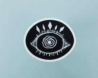 Eye See All  | Eye | Waterproof Vinyl Sticker Decal