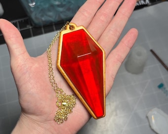 Full Scale Blonde Blazer's Magic Pendant/Amulet inspired by Dispatch game