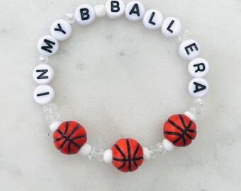 Basketball Era Bracelet: Team Favor, Custom Colors