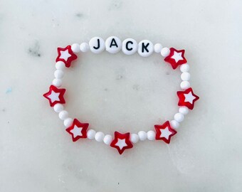 Personalized Star Bracelet: Custom Name, Birthday Party Favors