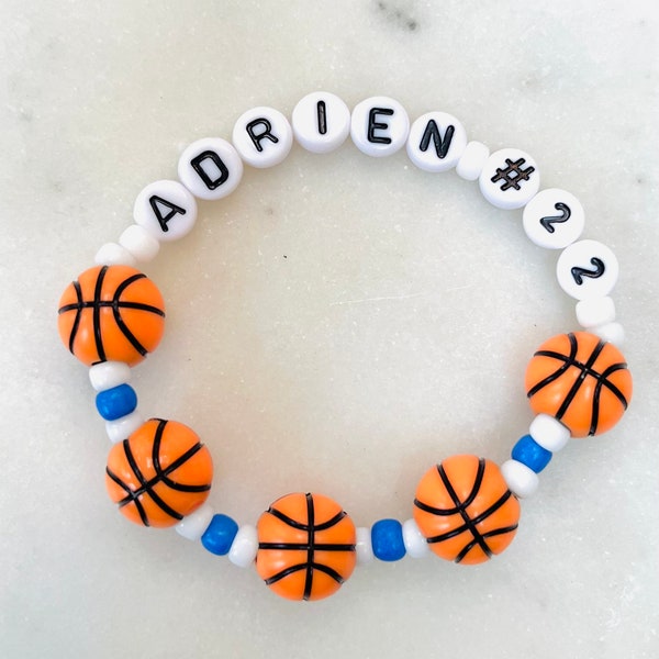 basketball favor bracelets | basketball |basketball favor | team bracelet | basketball team bracelet | basketball gift | custom basketball