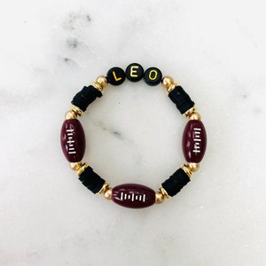 Sports Bracelet | football | basketball | soccer | baseball | softball | tennis | volleyball | team bracelet | team spirit | sport bracelet