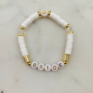 Bride bracelet | custom bracelet | bride | wedding | bride jewelry | bridal shower gift | custom bride bracelet | engagement gift