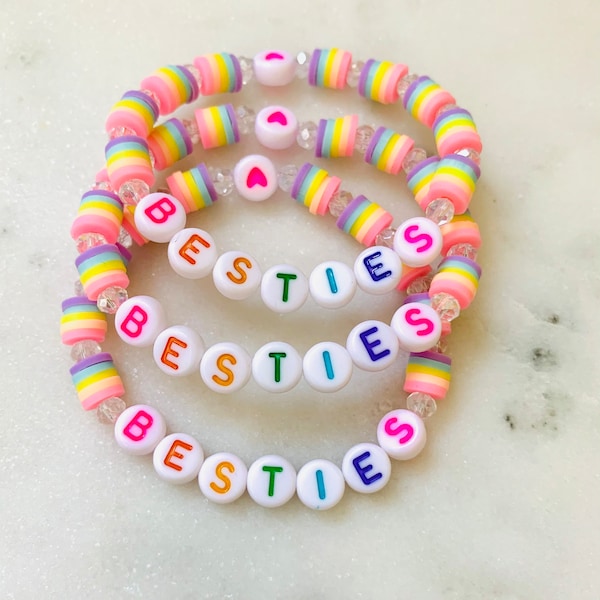 Bestie bracelets | best friend | bestie | custom bestie bracelet | bestie gift | custom bracelet | BFF bracelet