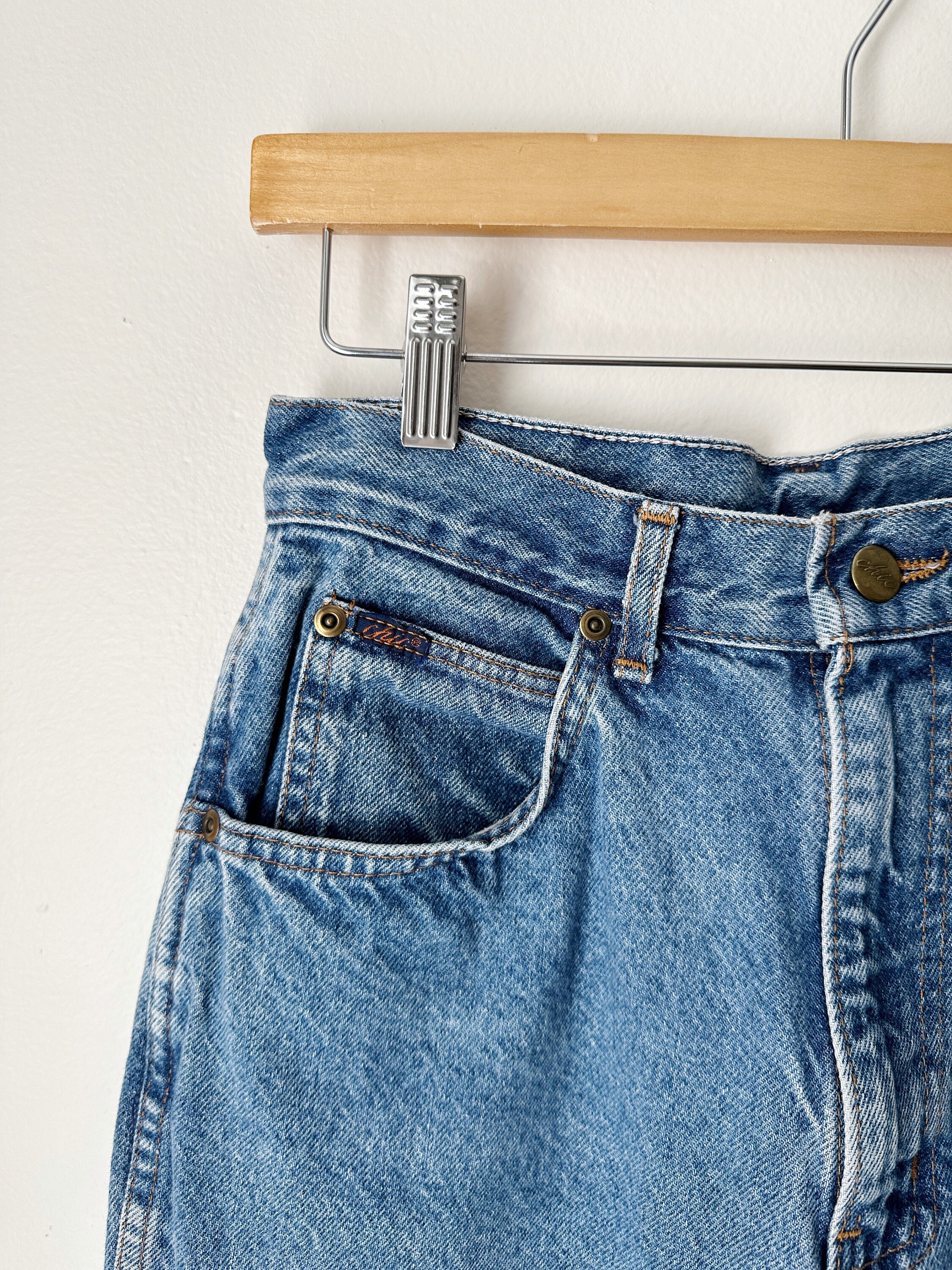 Vintage Patch Skinny Jeans