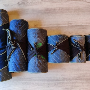 Wrap straps for moving and storage to protect smaller items