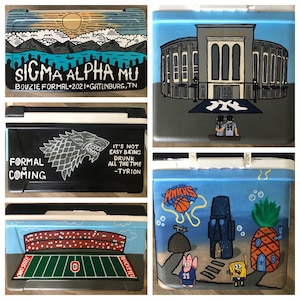 Frat Coolers Etsy