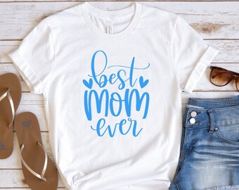 Mom T-Shirt, Shirt for Mom, best Mom ever Shirt, Mothers Day Gift, Mom Shirt, Future Mom Shirt, Girls Mom Shirt