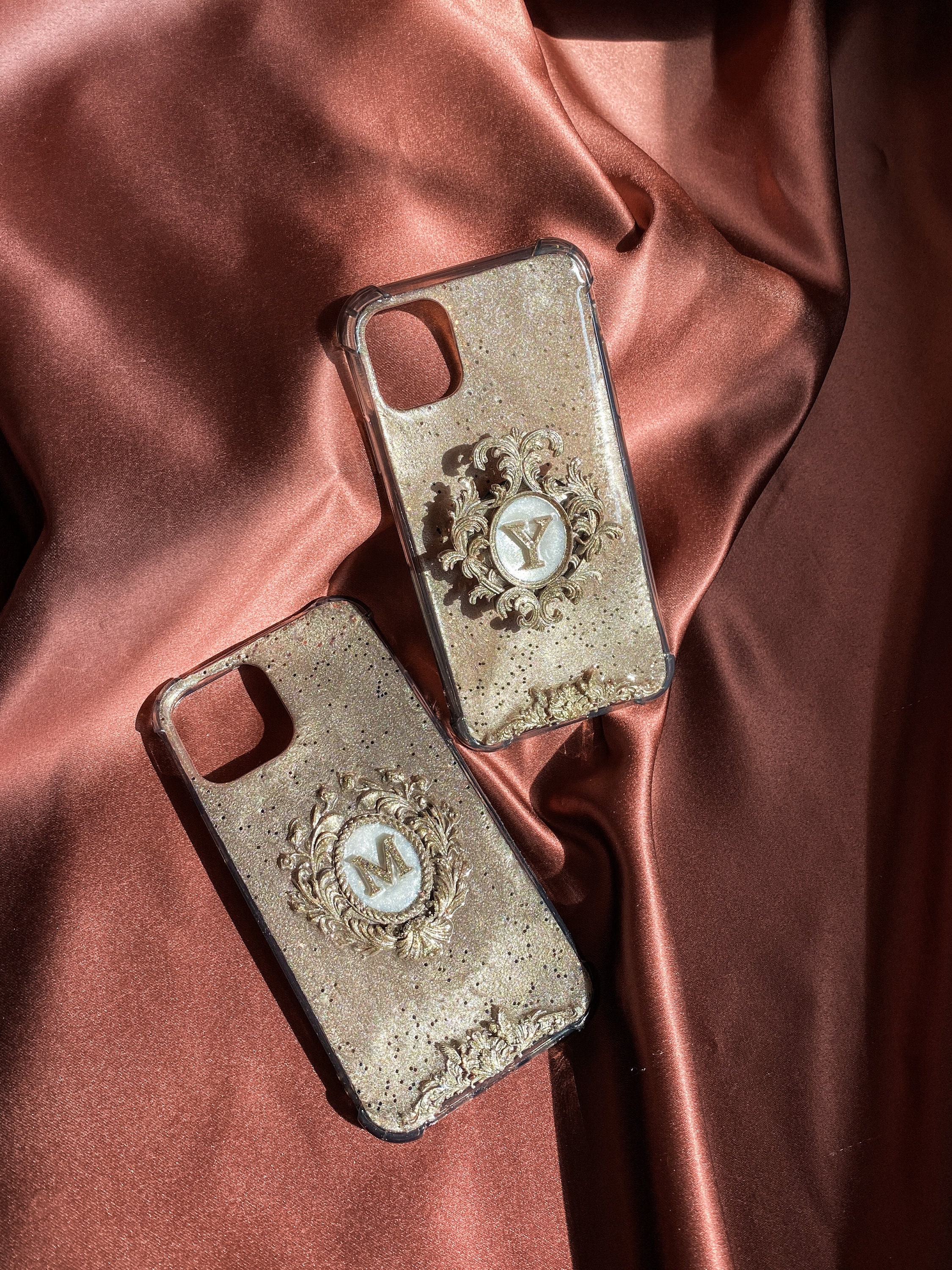 Personalized Resin phone case&keychain in signature Edition Etsy